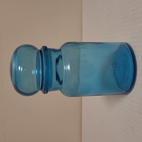Vintage Blue Jar / Stash Jar - Picture 13 of 14